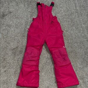 Lands' End Kids' Red Snow Bib